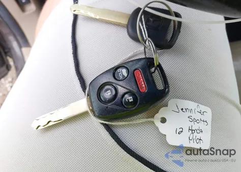 2012 Honda Pilot Ex-L из США, поврежденный, VIN 5FNYF4H58CB047940